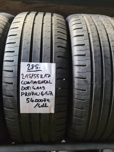 215/55 R17 Continental nyári gumik