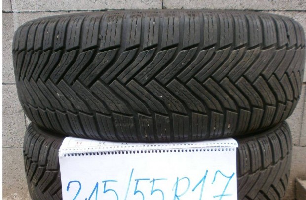 215/55 R17 Michelin Alpin 6 tligumi 3 db