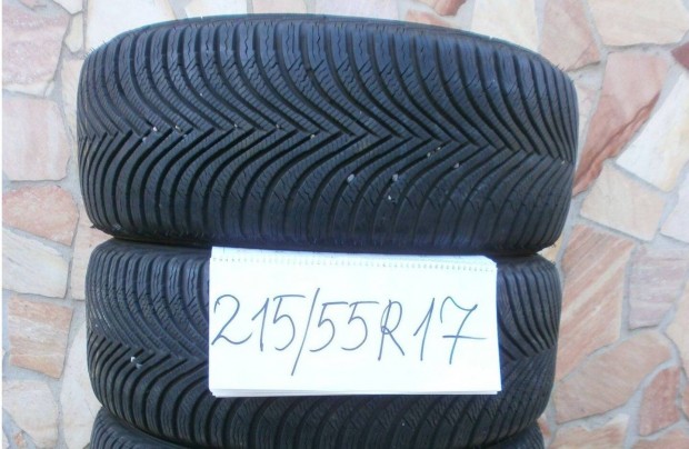 215/55 R17 Michelin Alpin téligumi 4 db