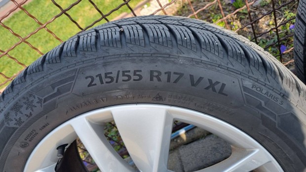 215/55 R17 Tli gumi, felnivel