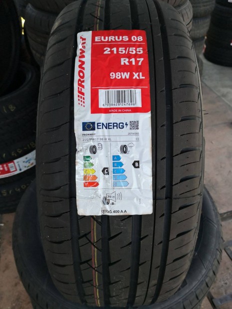 215/55 R17 Új!! Fronway nyári gumi 89000ft a 4db /265/