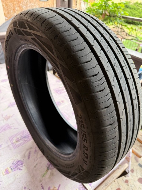 215/55 R17 V Continental Ecocontact6 nyári gumi szett