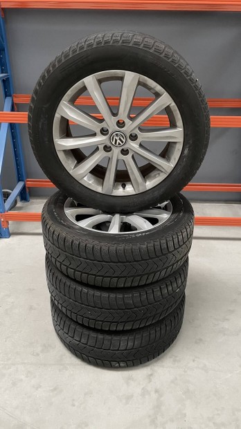 215/55 R17 tli kerk, Pirelli tligumi VW alufelnin