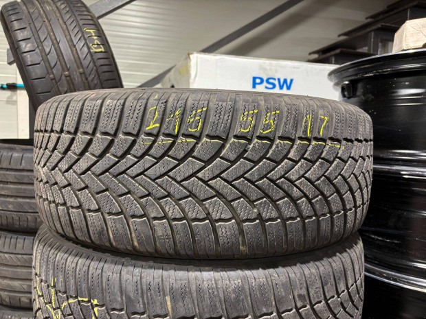 215/55 r17 Bridgestone 2019 tligumi 4db elad 215/55r17 garnitra