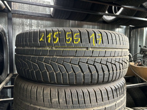 215/55 r17 Hankook tligumi 2020 5,5mm 2db elad 215/55r17