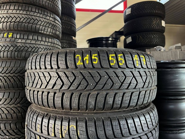 215/55 r17 Pirelli tligumi 2019 4db elad 215/55r17 garnitra