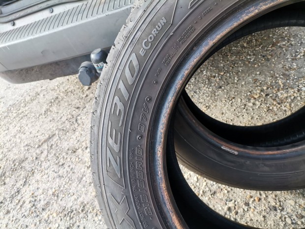 215/55r16 nyárigumi 2db