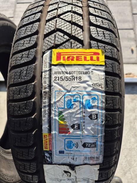 215/55r18 Pirelli Sottozero 3 1db j tli gumi 