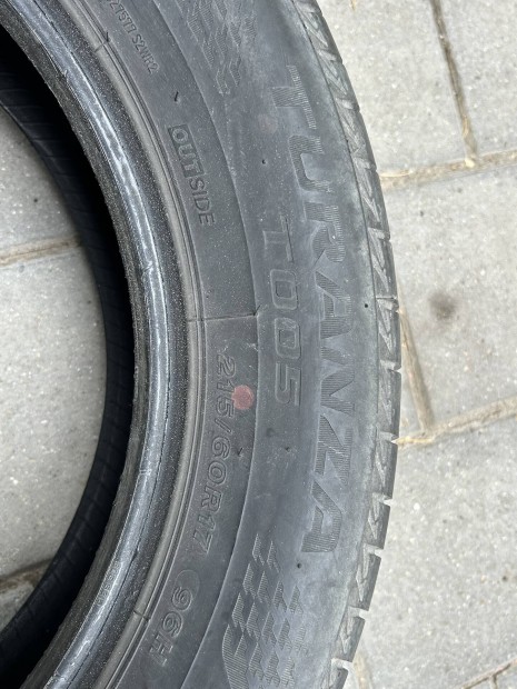 215/60R17 Bridgestone Turanza