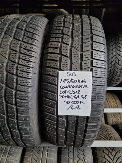 215/60 R16 Continental tli gumik