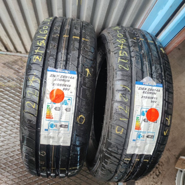 215/60 R16 Új!! Falken nyári gumi 44000ft a 2db /22/
