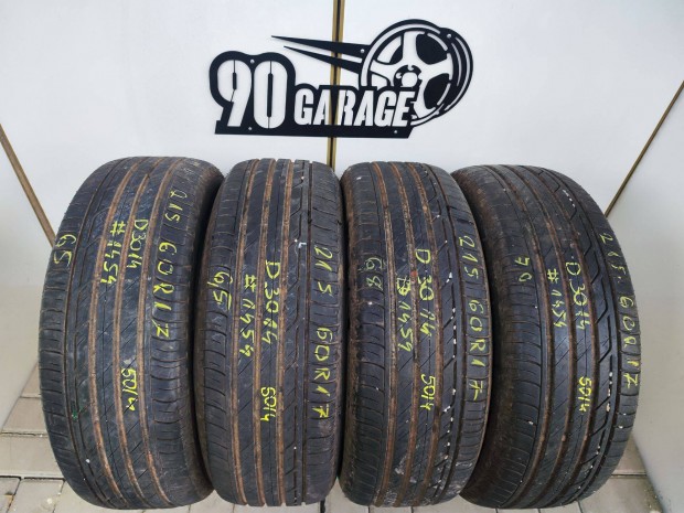 215/60 R17 Bridgestone 4db Nyrigumi 90Garage #1454