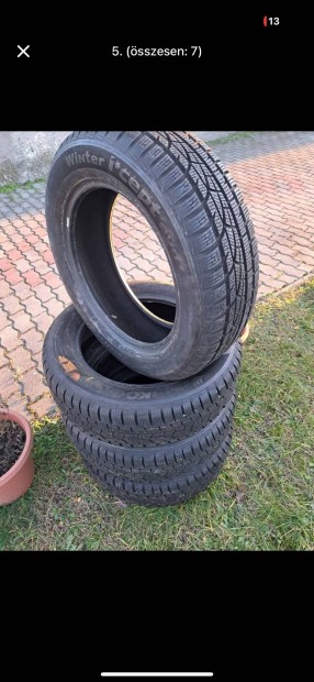 215/60 R17 Hankook Winter tli gumi! jszer olcsn elad!