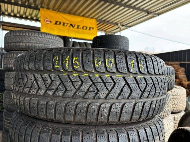 215/60 r16 Pirelli 6mm tligumi 2db elad 215/60r16