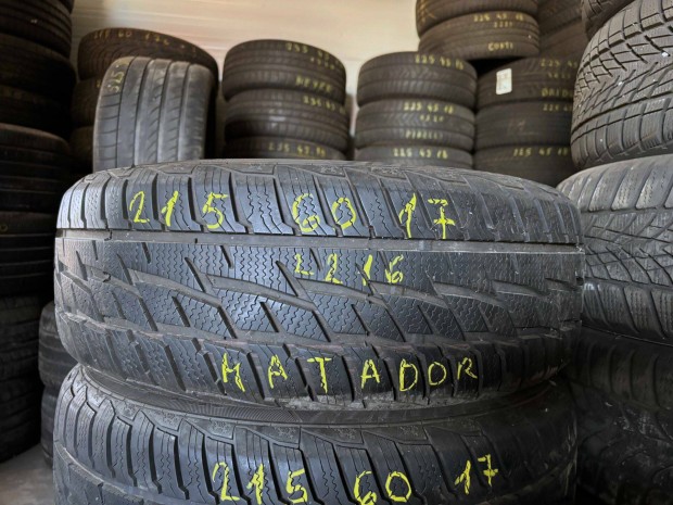 215/60 r17 Matador 7,8mm tligumi 4db elad 215/60r17 garnitra