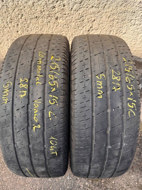 215/65R15C 215 65 15C 215/65x15C Continental nyri gumi elad