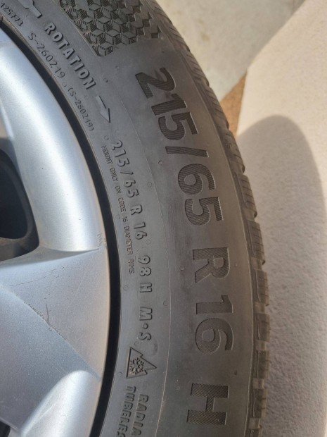 215/65R16 Continetal tli kerk