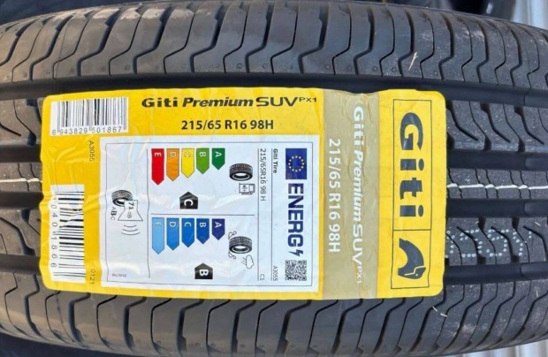 215/65R16 Giti SUV nyári gumi 4db 2022