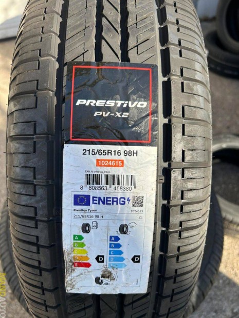 215/65R16 Prestivo,Új nyárigumi