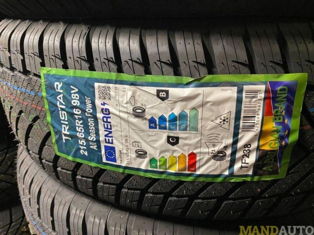 215/65R16 Tristar All Season,Új négy évszakos gumi