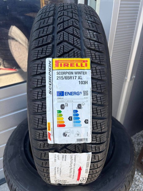 215/65R17 215/65 R17 új Pirelli XL téli gumi ÁR/db Dot23