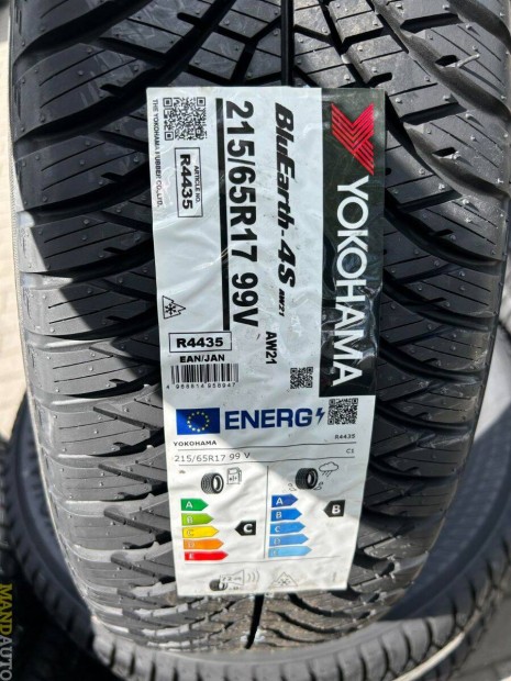 215/65R17 Yokohama AW21 4season
