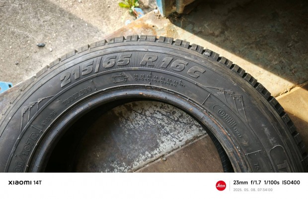 215/65 R16 C téli garnítúra eladó
