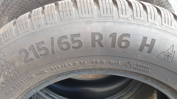 215/65 R16 continental ts870p tli jszer , 2db