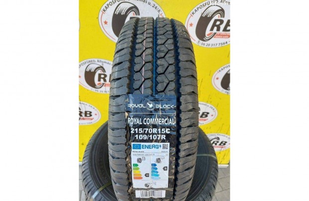 215/70 r15C Black Royal Új nyárigumi,, 32000ft/db