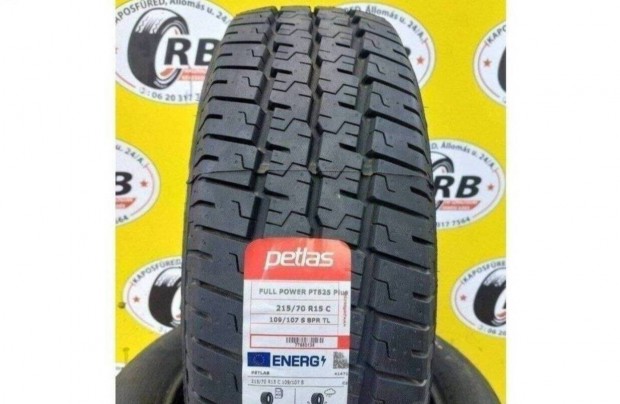 215/70 r15 C j Petlas nyri 2022 35000 Ft/db