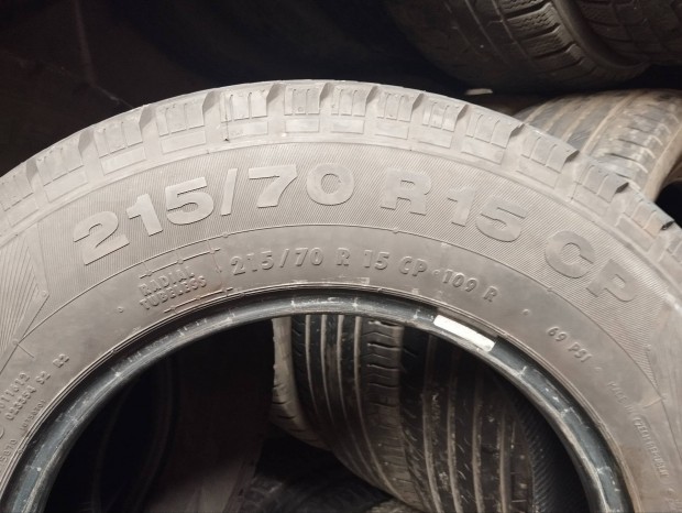 215/70 r15c Nyari gumi Continental Németországból 8 mm-es i
