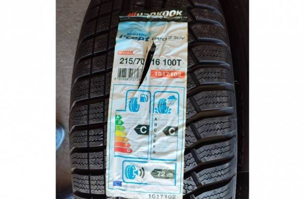 215-70 r16 100T Hankook Wintericept tligumi garnitra