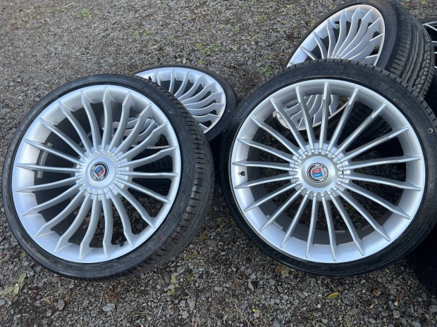 21 Bmw Alpina Replica kétszéles Alufelni jo nyarigumikkal 5x120