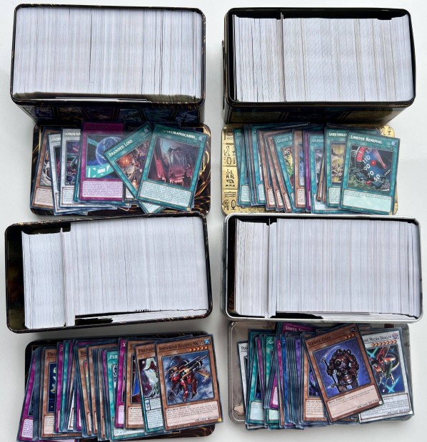 2200db -os Yugioh K�rtya gy�jtem�ny egyben elad�