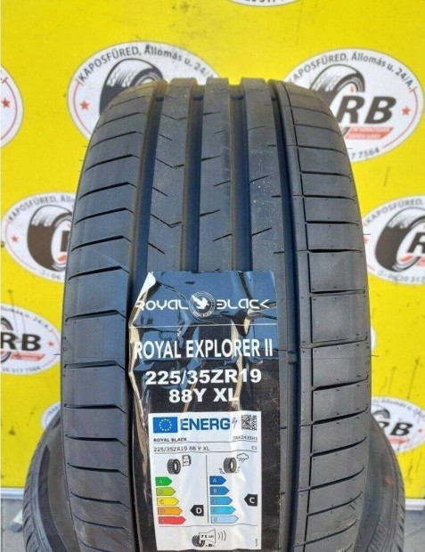 225/35 r19 Black Royal Új nyárigumi 30000ft/db