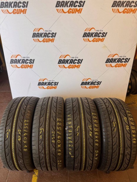 225/40R18 és 255/35R18 Hankook kétszéles nyári gumi eladó