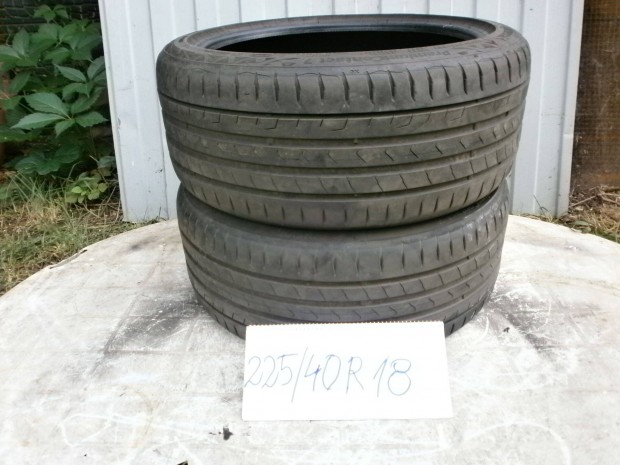 225/40 R18 Continental nyárigumi 2 db