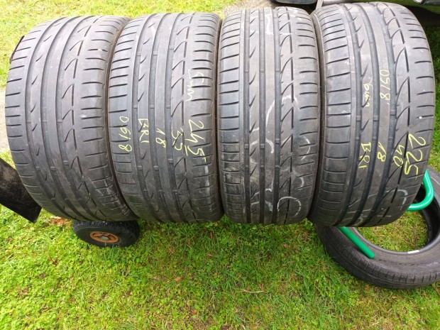 225/40r18+245/35r18 Bridgestone nyárigumi BMW