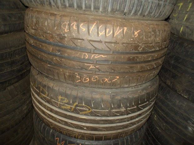 225/40r18 Bridgestone nyári gumi ajándék szereléssel