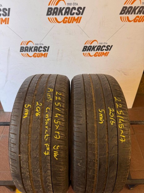 225/45R17 225 45 17 225/45X17 Pirelli nyrigumi elad