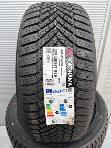 225/45R17 225/45 R17 új Yokohama (felső kategóriás) téli gumi Dot24