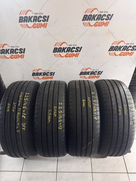 225/45R18 225 45 18 225/45x18 Goodyear nyári gumi eladó
