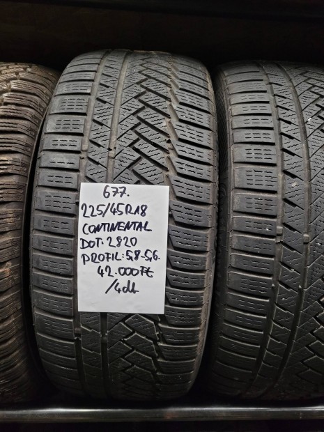 225/45 R18 Continental tli gumik