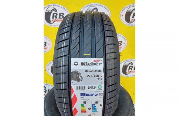 225/45 r17 Új Kleber nyári 2024, 31500ft/db