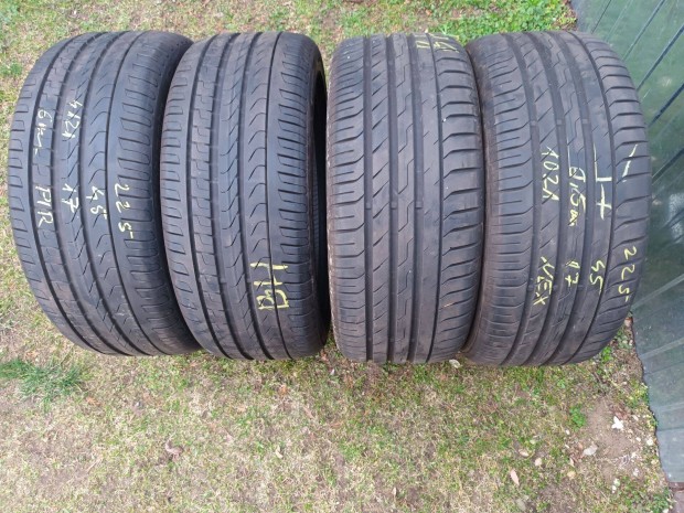 225/45r17 hasznlt nyrigumi 4db szp