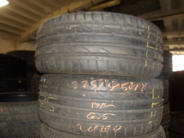225/45r18 Bridgestone nyári gumi ajándék szereléssel