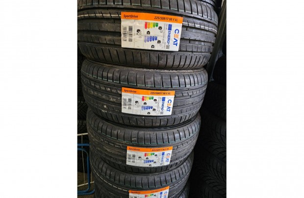 225/50R17 Ceat Drive 98Y XL(Pirelli term�k) �j Ny�ri Gumi Akci�!!!