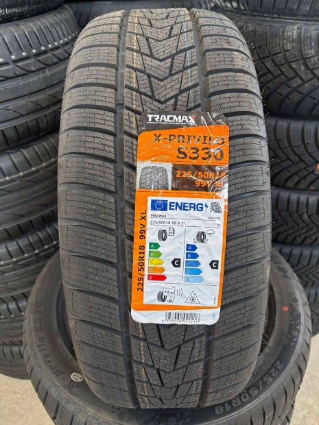 225/50R18 225/50 R18 j Tracmax tli gumi r/db Dot24