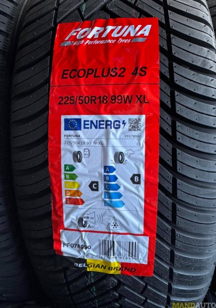 225/50R18 Fortune Ecoplus2 4Season,új négy évszakos gumi