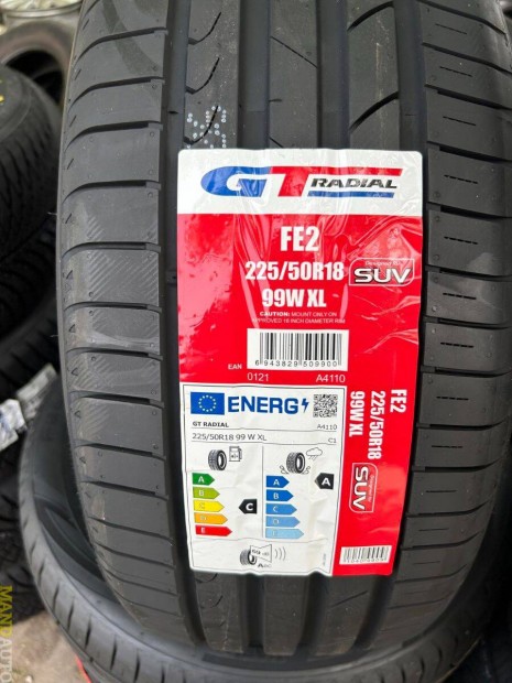 225/50R18 Gtradial FE2 SUV(XL),j nyrigumi